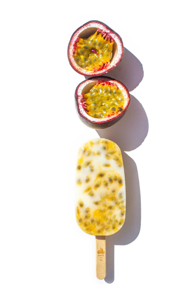 Un ice pop yaourt fruits frais, naturel et artisanal