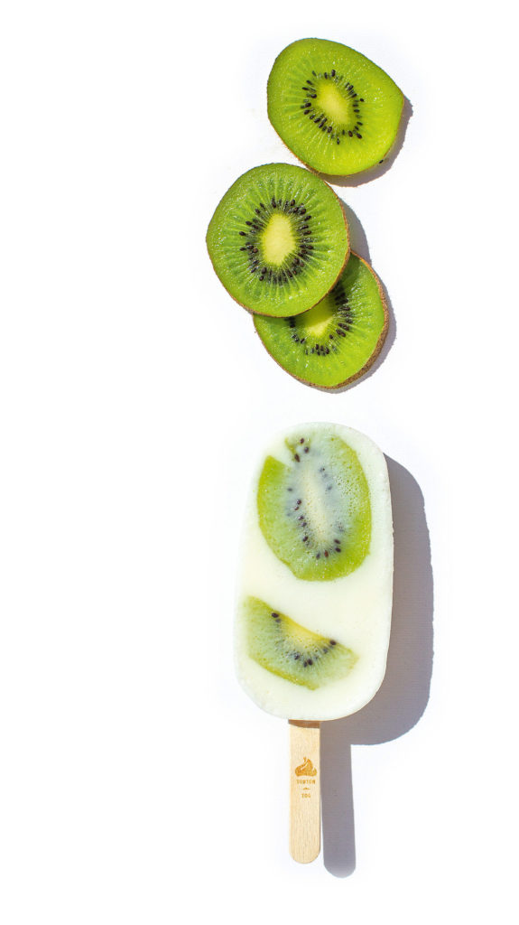 L'esquimau ice pop frozen yaourt kiwi, le naturel au service de l'artisanal